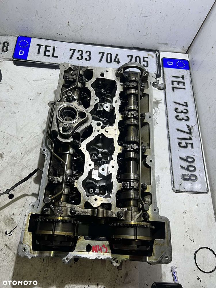 Głowica kompletna Bmw n43b20a vanosy walki zawory sprawna