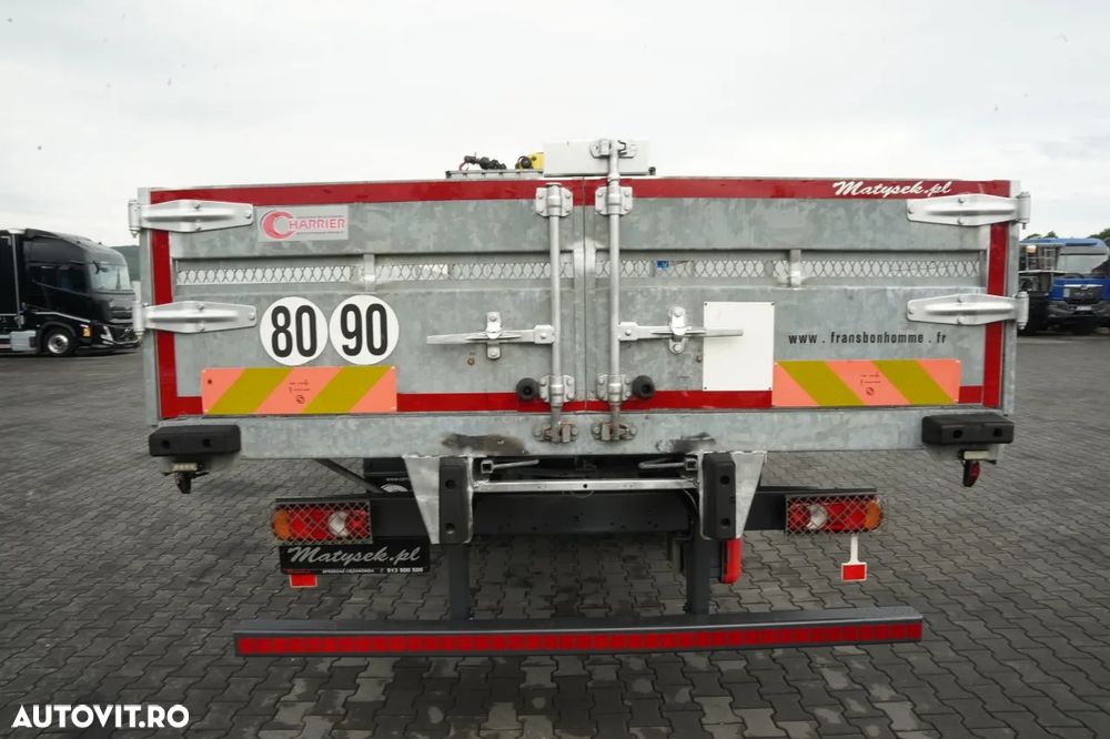 DAF LF 260 / 4X2 / LIVRARE - 7.30 + HDS HYVA HC 153 / RADIOCOMANDĂ / ROTATOR / AUTOMATĂ / EURO 6 - 18
