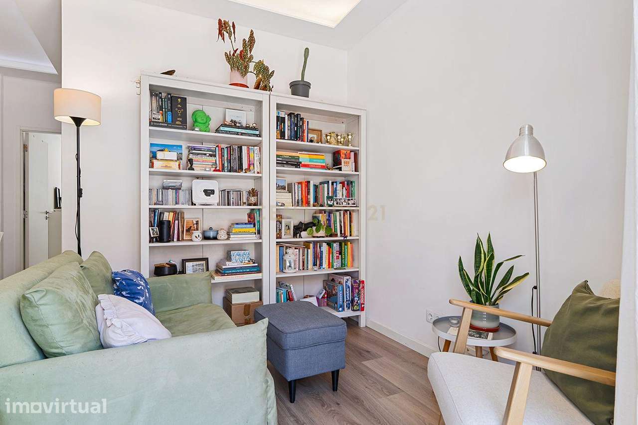 Apartamento T1 com terraço em Campolide - Grande imagem: 4/17