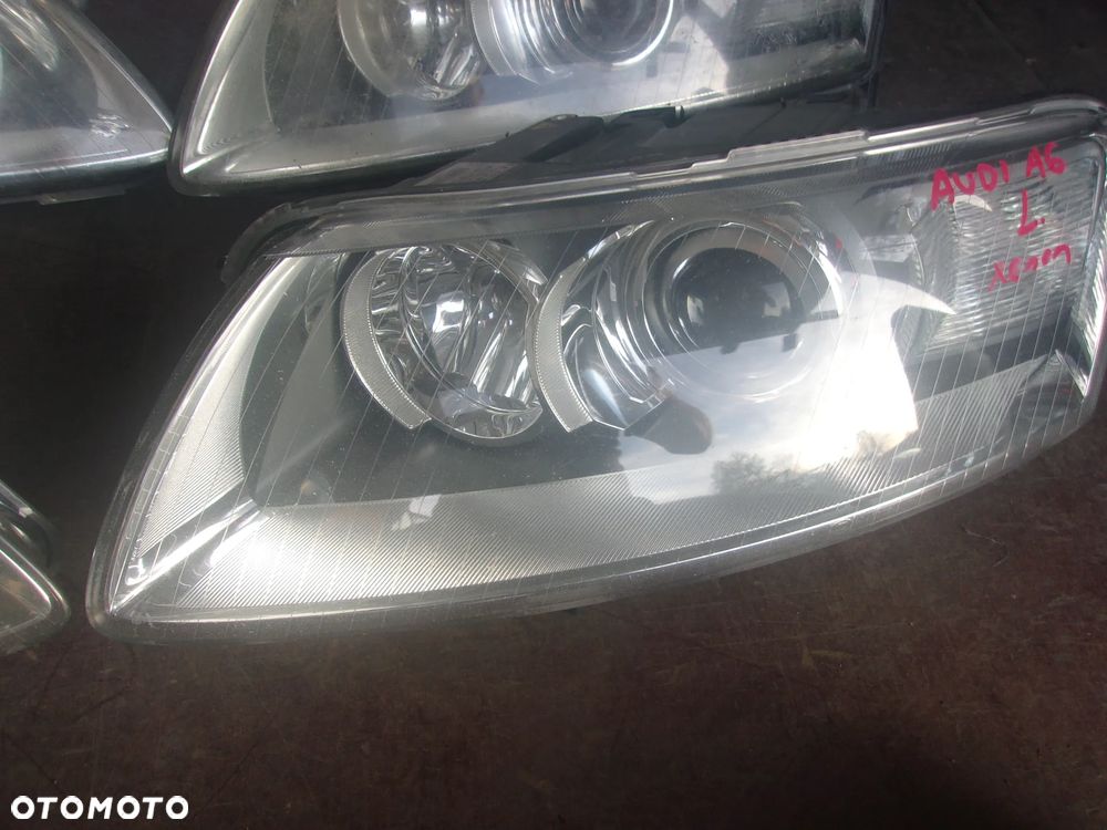 AUDI A6 C6 LAMPA PRZEDNIA PRAWA LEWA BI-XENON 4F0941003AK EUROPA - 2