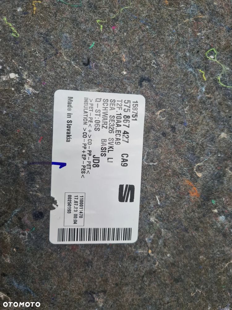 SEAT ATECA ELEMENTY BAGAŻNIKA - 15