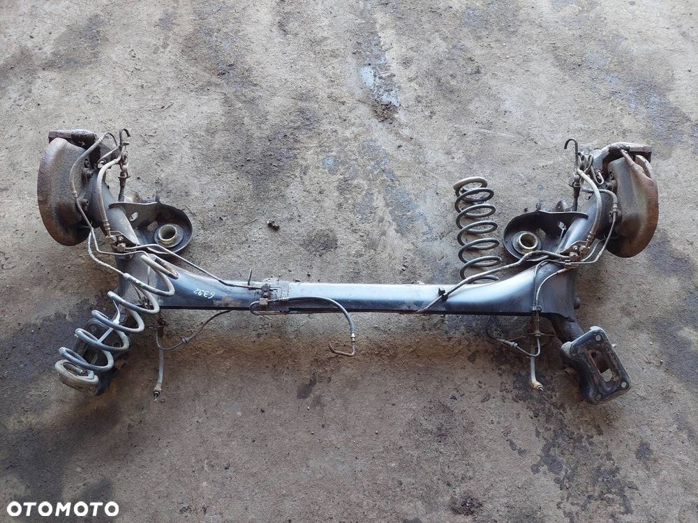 BELKA OŚ ZAWIESZENIA TYŁ TARCZE Z ABS ZACISKI SPRĘŻYNY PEUGEOT 3008 I - 1