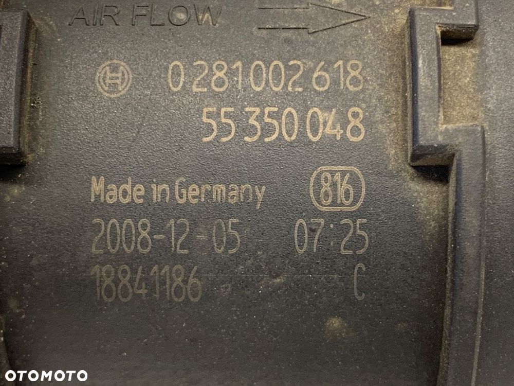 PRZEPŁYWOMIERZ  OPEL ASTRA H (A04) 2004 - 2014 1.7 CDTI (L48) 74 kW [100 KM] olej napędowy 2004 - - 5