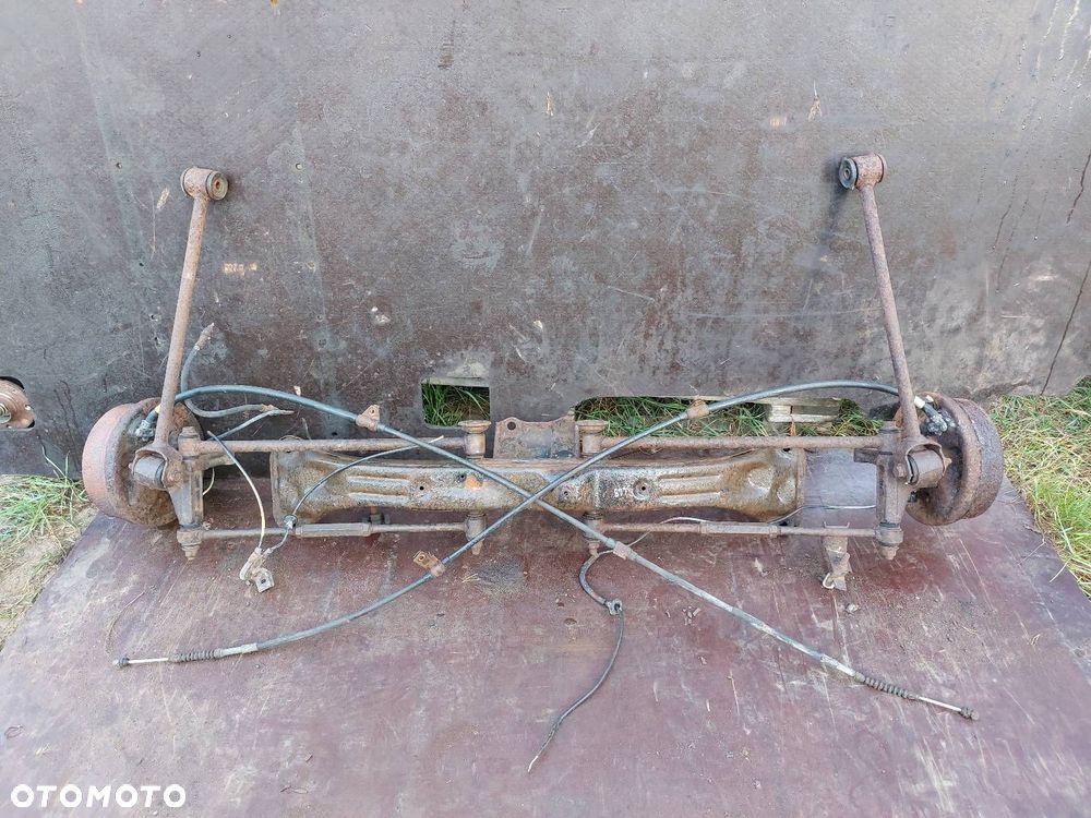KOMPLETNE ZAWIESZENIE TYŁ TOYOTA COROLLA VII E100 SANKI BELKA TYŁ - 5