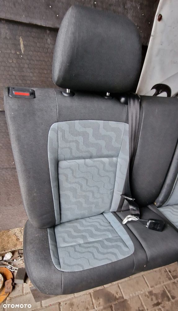 KANAPA TYŁ SKODA FABIA II HB - 3