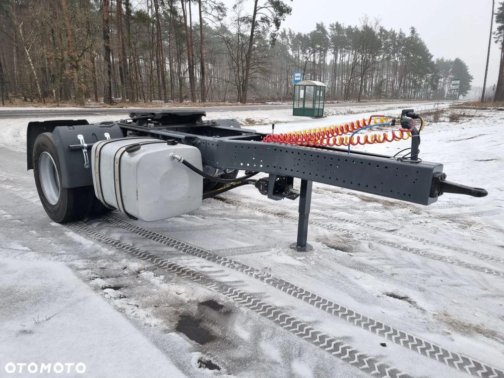 Wózek dolly doly naczepa do bel laweta kiper wanna dyszel zaczep siodło platforma - 8