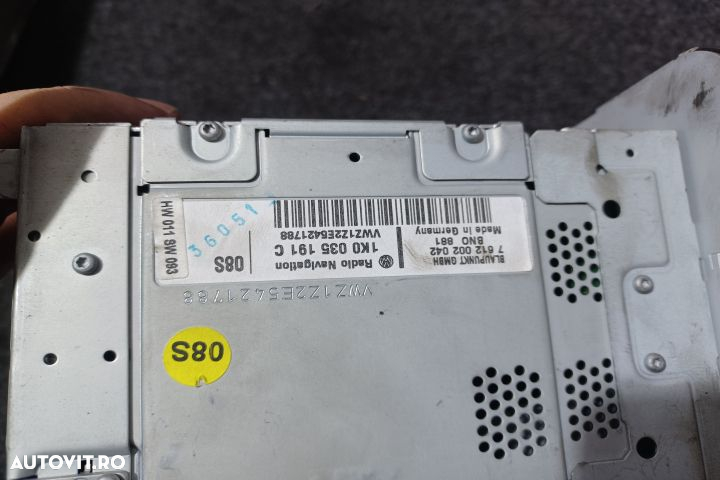 Radio cd 1K0035191C Volkswagen VW Passat B6 [2005 - 2010] Sedan 4-usi - 4