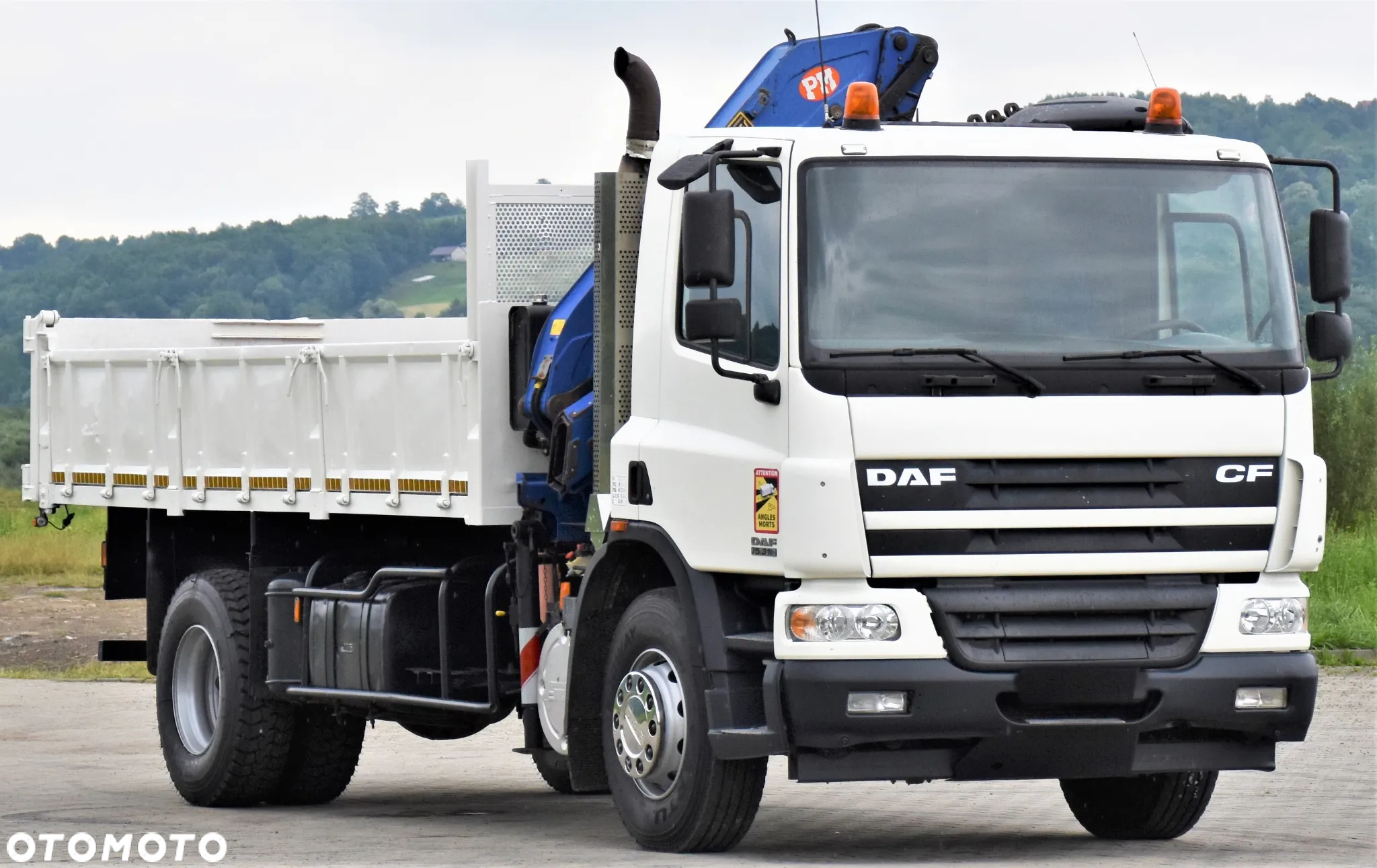 DAF CF 75.310* Wywrotka 5,10m + PM 12.5 S*STAN BDB - 3