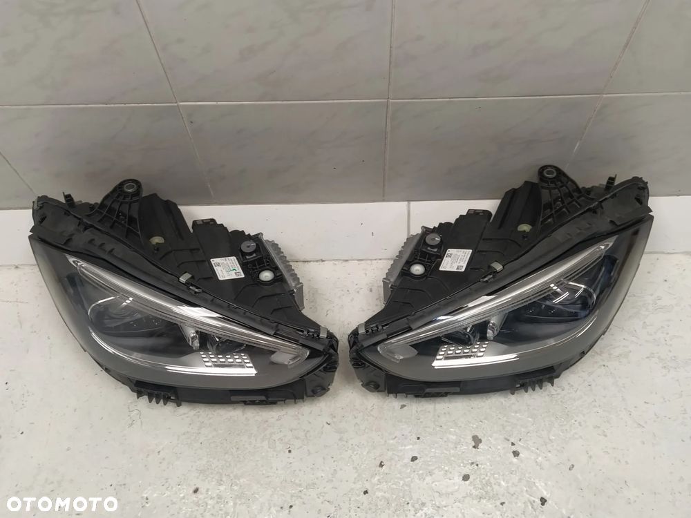MERCEDES C-KLASA W206 LAMPA LAMPY REFLEKTOR REFLEKTORY PRZÓD PRZEDNIE LEWA PRAWA DIGITAL LIGHT PRZETWORNICE KOMPLETNE ORYGINAŁ - 3