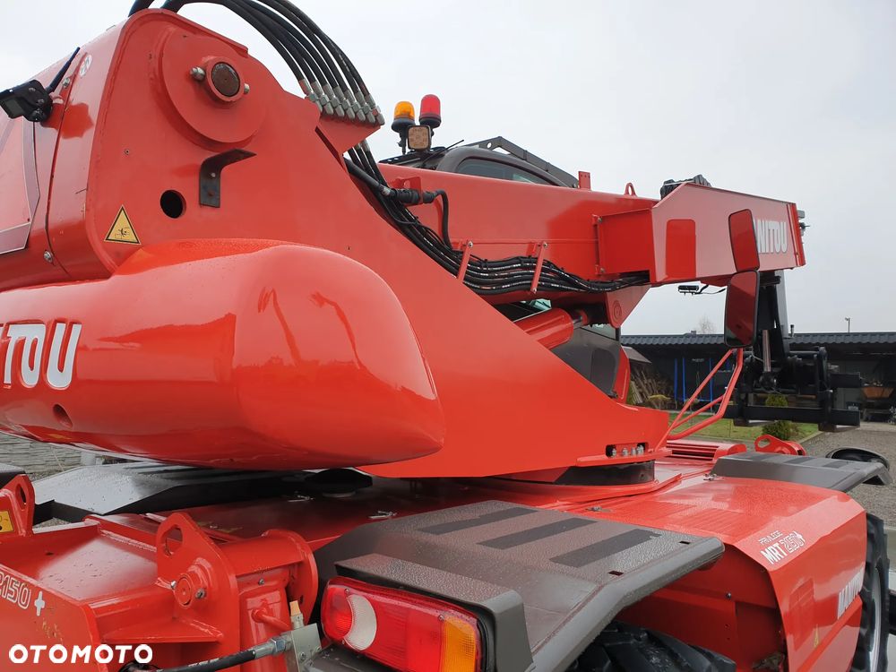 Manitou MRT 2150+Privilege KOSZ/PILOT/WIDŁY SPROWADZONA SUPER STAN - 8