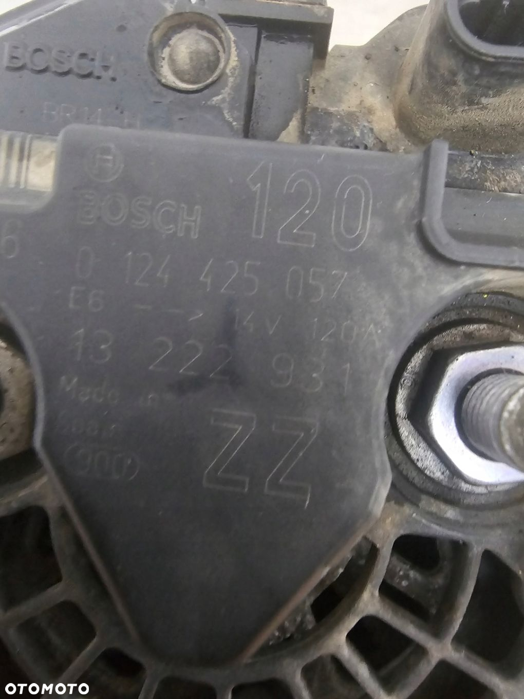 ALTERNATOR OPEL CORSA D 1.2 0124425057 - 2