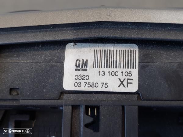 Moldura / Estrutura Consola Central / Rádio Opel Astra H (A04) - 6