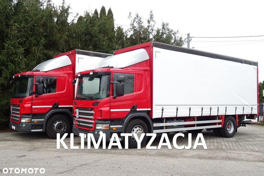 Scania P250 Euro 6 sypialna firanka wys.2.60 winda poduszki sprowadzony