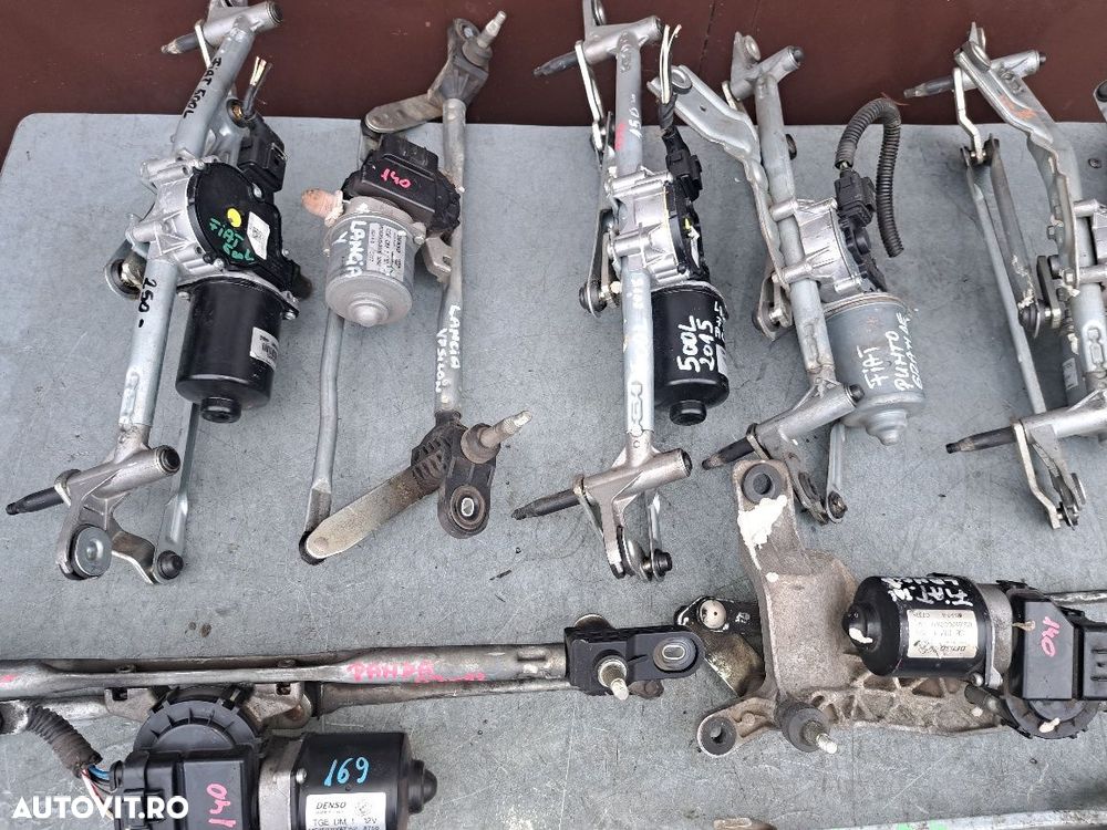 Motoraș Ansamblu ștergătoare parbriz Fiat Alfa Romeo Lancia - 5