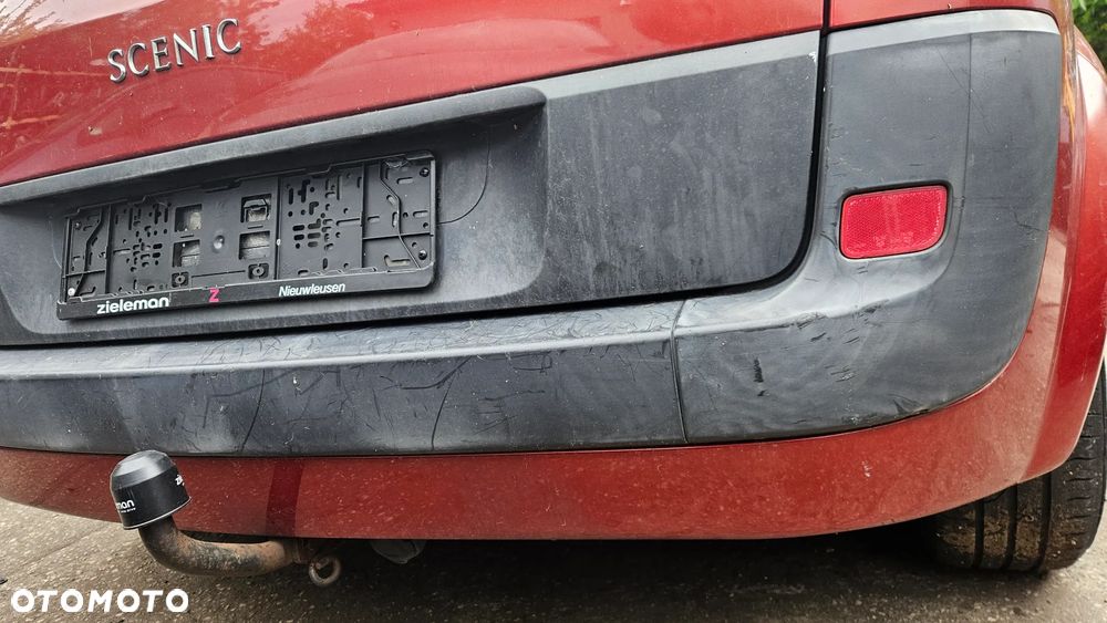Renault Scenic II zderzak  tył tylny  TEB76 - 1