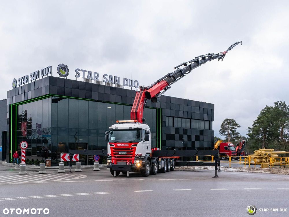 Scania R520 10x4 FASSI F2150RAL.2.28 HDS Żuraw Wciągarka - 9