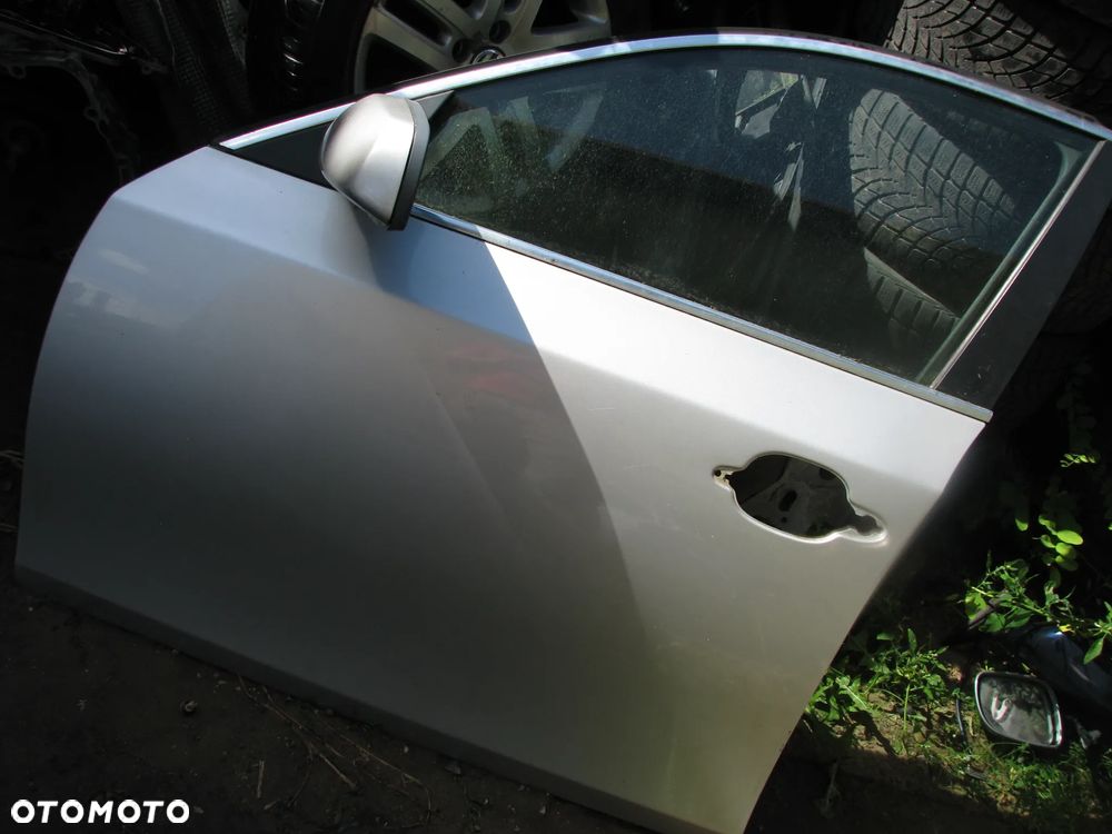 BMW E60 E61 DRZWI LEWE PRZEDNIE LEWY PRZÓD 354 TITANSILBER - 1