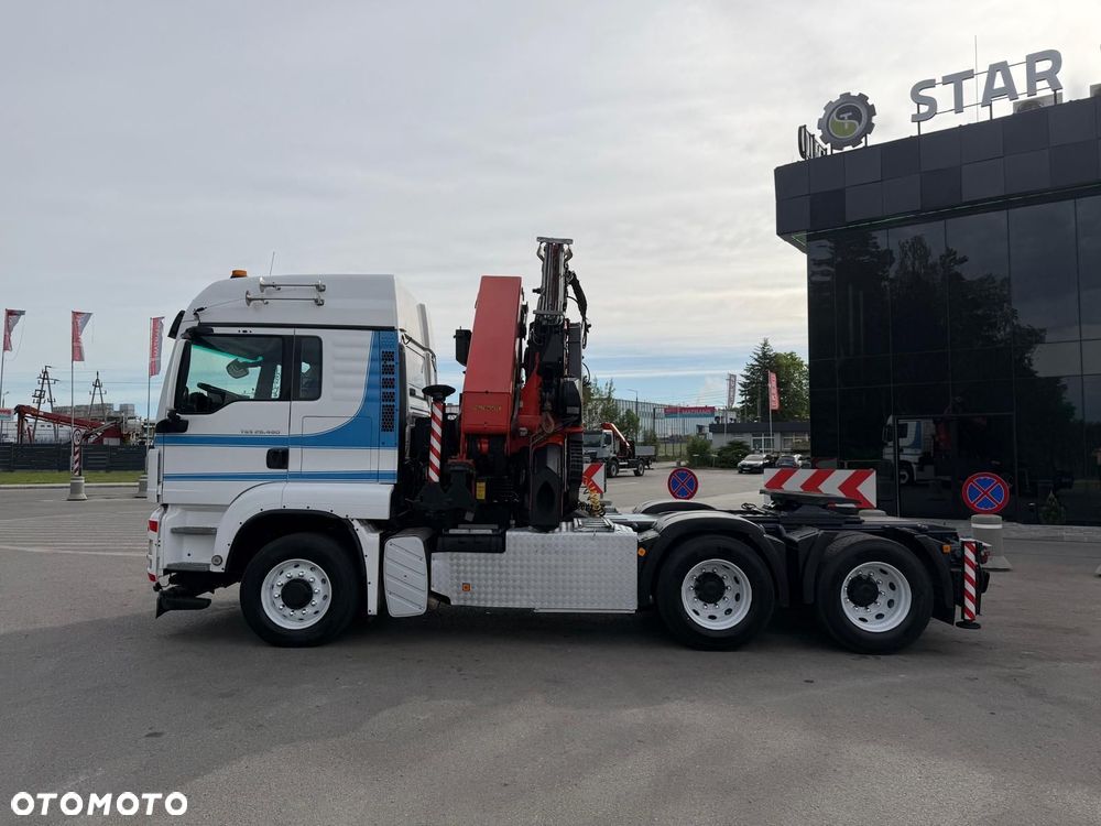 MAN TGS 26.480 6x6H PALFINGER PK 44002 FLY Jib Wciągarka HDS Siodło - 14