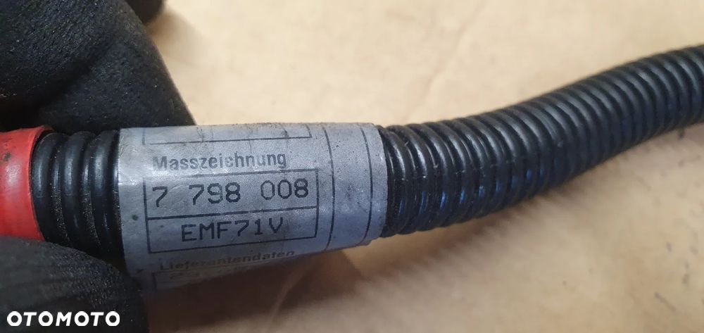 Instalacja wiązka alternatora klema plusowa BMW 1 E87 2.0 D 7798008 - 8