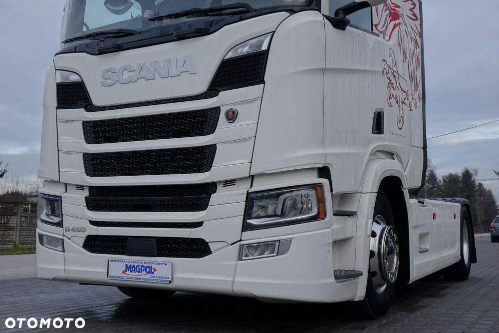 Scania R450 / NGS/ SUPER / EURO 6 / STANDARD / AUTOMAT / RETARDER / LODÓWKA / 2 ZBIORNIKI / KLIMA POSTOJOWA / NAVI / LED - 9