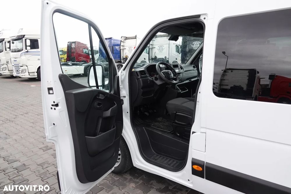 Renault MASTER / CAROSERIE ROATĂ / FUGO / CABINĂ MIXĂ 7 LOCURI / CAROSERIE / DEALER POLONESC / UNIC PROPRIETAR - 21