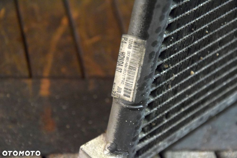 Honda Civic VIII UFO 06-11 1.8 Chłodnica skraplacz klimatyzacji oryginał Szczelna 80100-SMG-E020-M1 - 3