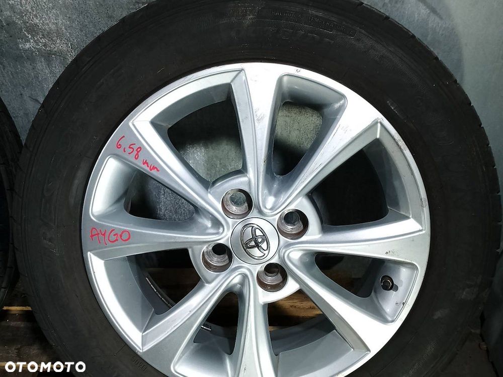FELGI ALUMINIOWE KOMPLET 15 Z OPONAMI TOYOTA AYGO I 457-0D000 - 13