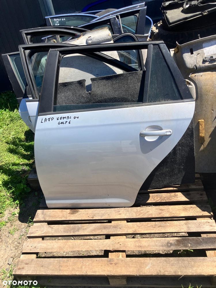 DRZWI LEWE PRAWE TYŁ VW GOLF V VI KOMBI LA7P - 2