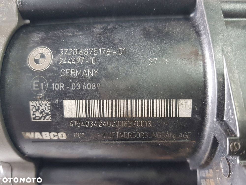 BMW 5 F11 F10 09-13r KOMPRESOR ZAWIESZENIA 6875176 - 5