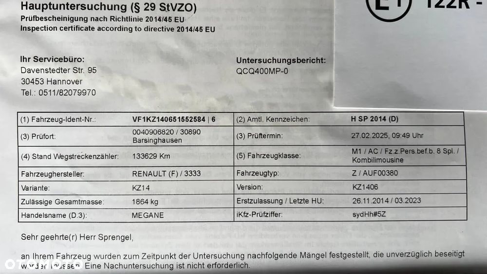 Renault Megane ENERGY dCi 110 Start & Stop Paris Business - 34