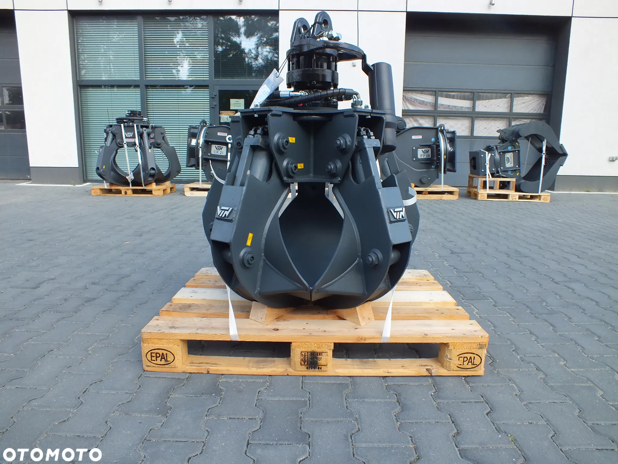 Obrotowy chwytak hydrauliczny do złomu VTN 92EC230 - 4