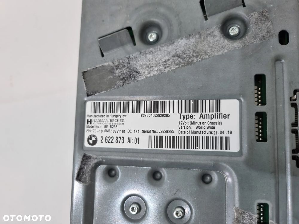 BMW G11 G12 G30 G31 G32 WZMACNIACZ HARMAN KARDON 2622873 - 6