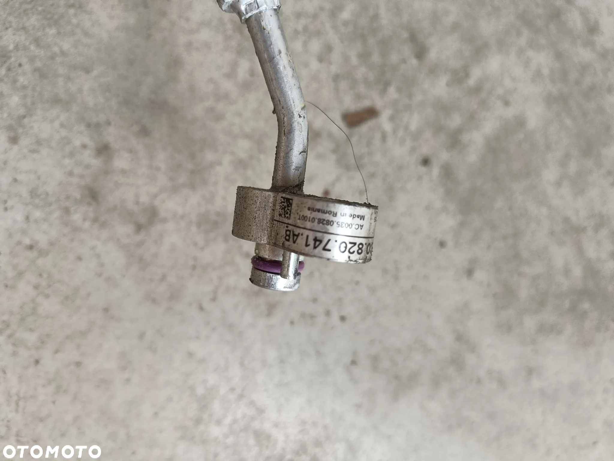 Przewód klimatyzacji Skoda Fabia 3 Seat Ibiza VW Polo Audi A1 wąż 6C0820741AB - 6