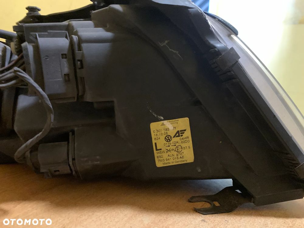 VW SHARAN LIFT LAMPA XENON PRAWA LEWA PRZEDNIA 7M3941015AE - 4