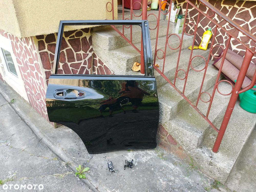 Toyota Land Cruiser 150 J15 09- Drzwi R Prawe Tył + Zawiasy Idealne - 4