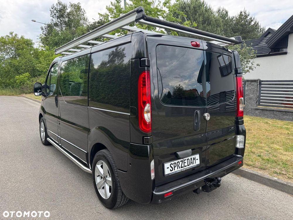 Opel VIVARO Klima Elektryka Duża Navi Tempomat Dubel Kabina Brygadówka 6os Hak Rury Pdc - 27