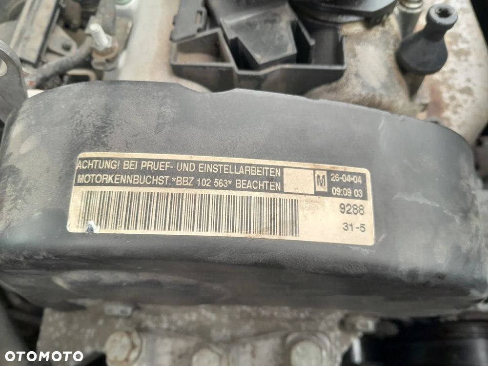 Silnik VW Seat Skoda Fabia I 99-08r. 1.4 16v  BBZ - 6