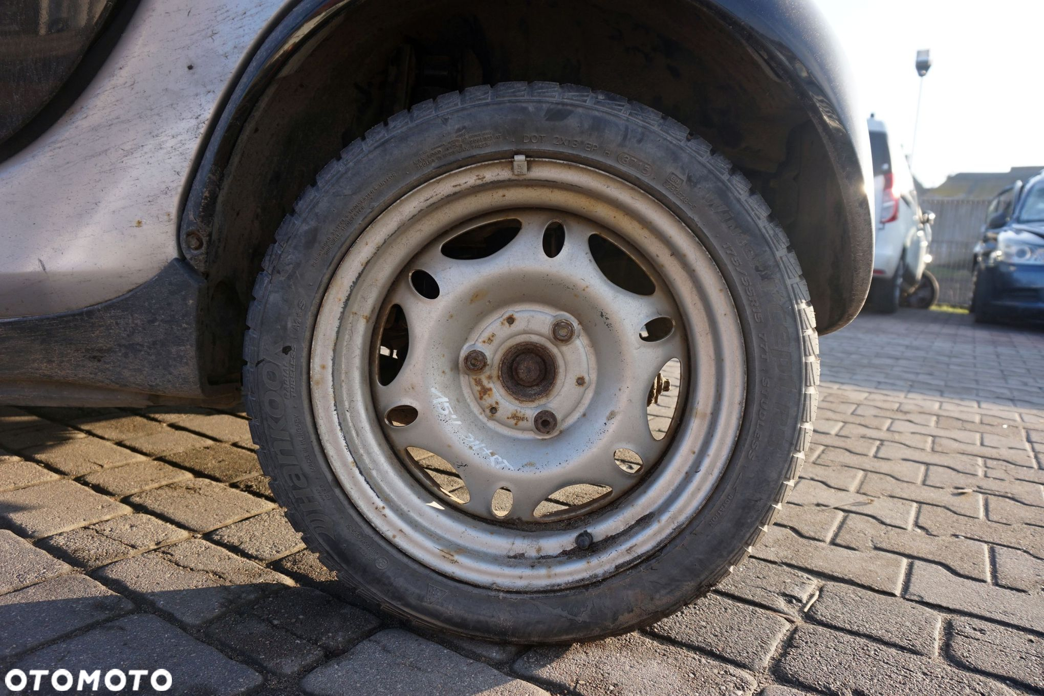 KOŁA FELGI STALOWE FORTWO I 450 15 3X112 15 3x112 15 3X112 SMART - 4