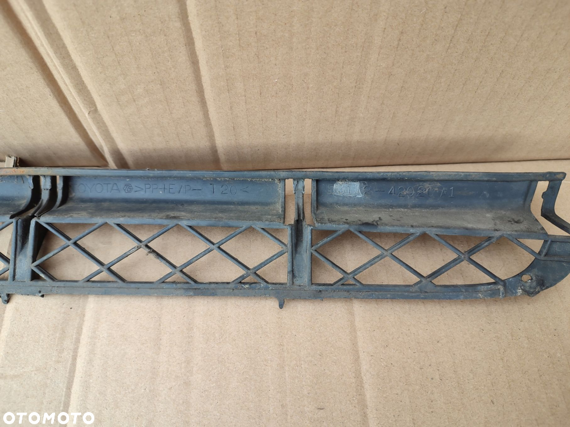 Kratka zderzaka przód atrapa TOYOTA RAV4 II 2000-2005 ORYGINAŁ 53112-42020 - 9