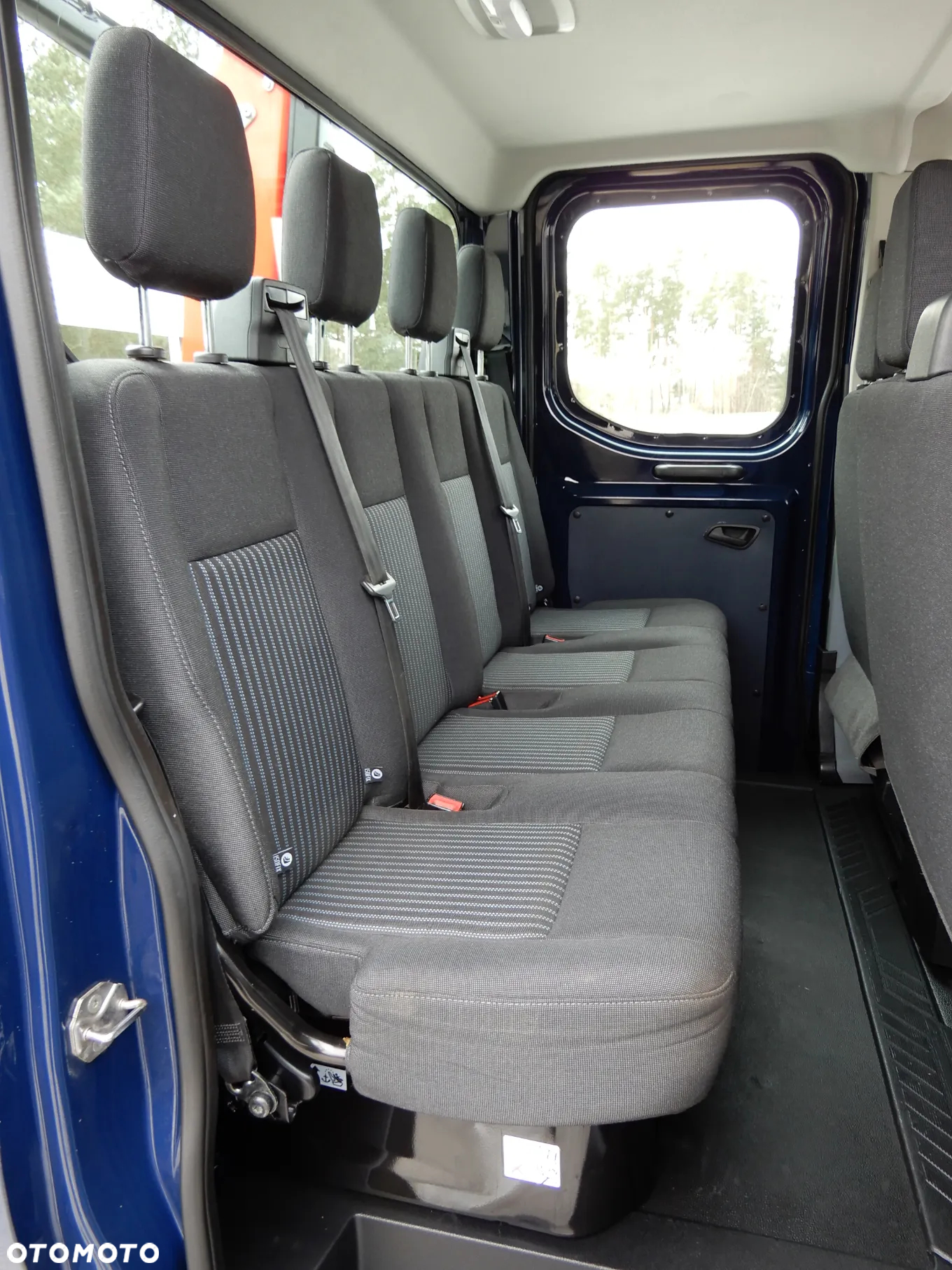 Ford Transit 2.0 EcoBlue 170 KM Wersja TREND Doka Brygadowy Dubel Podwójna Kabina Bliźniak HDS FASSI F40B.0.22 Udźwig 995 Kg Zasięg 6.30 Cm 7-Mio Os.+2120 Kg Ładowność Serwis Do Końca 60 Tys Przeb Stan Jak Nowy - 24