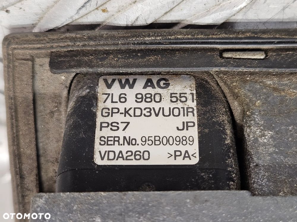 VW TOUAREG 7L CAYENNE 06-09R KAMERA WSTECZNA COFANIA PARKOWANIA TYLNEJ KLAPY 7L6980551 KLAMKA 7L6827566B - 5