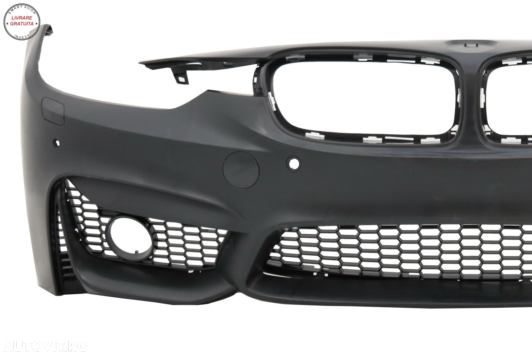 Bara Fata BMW Seria 3 F30 F31 Non LCI & LCI (2011-2018) M3 Sport EVO Design- livrare gratuita - 3