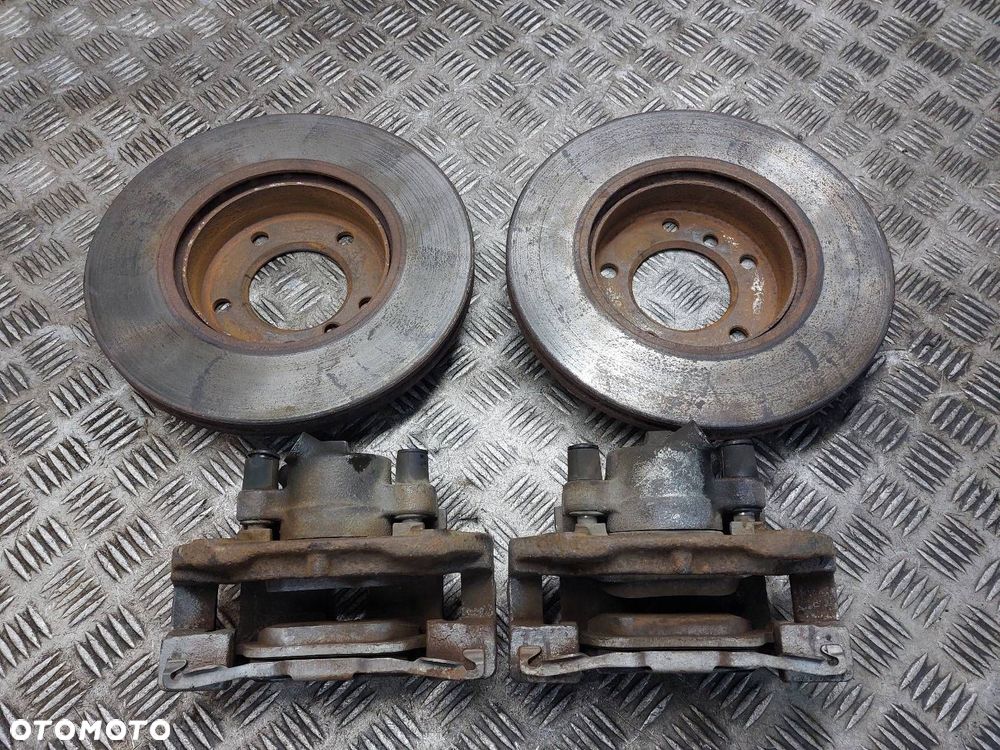 TARCZE HAMULCOWE PRZÓD + KLOCKI + ZACISKI BMW E46 320I 2.0 24V M52 - 4