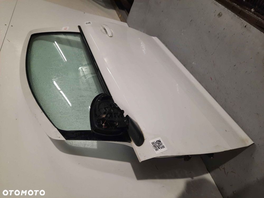 } DRZWI PRZÓD PRZEDNIE LEWE OPEL CORSA D 3D 3 DRZWI HB Y474 Z40R BIAŁE - 4