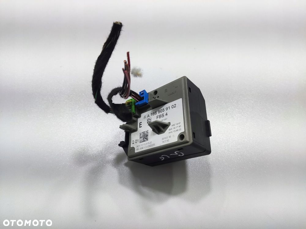 stacyjka moduł start stop mercedes gle w166 166 a1669059102 2015-2019 - 2