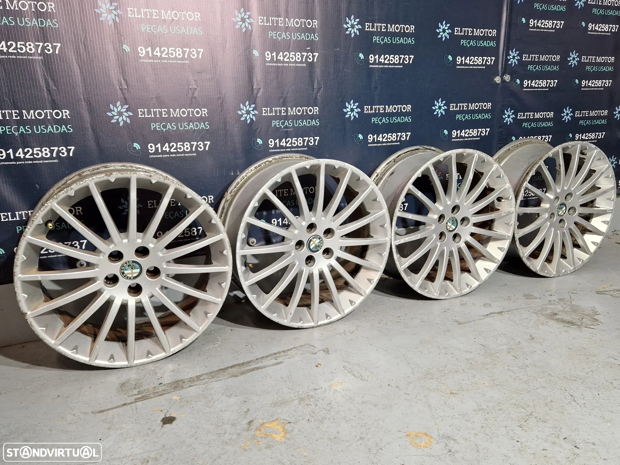 Jantes usadas ALFA ROMEO GT 1.9 JTD 17" 5X98 - 2