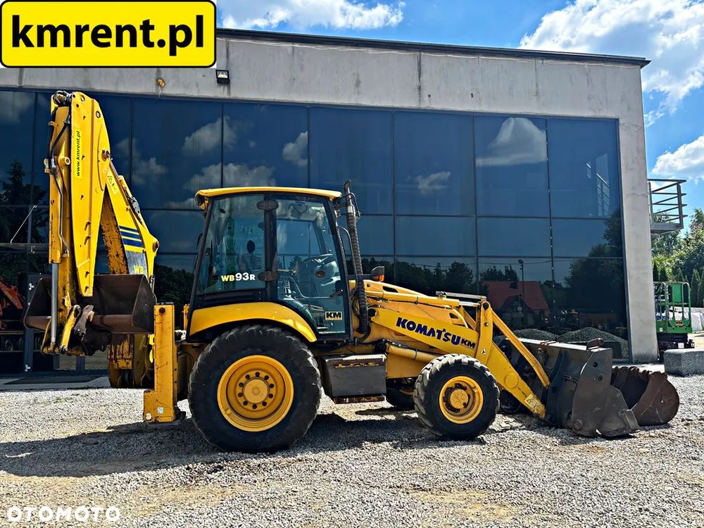 Komatsu WB93R KOPARKO-ŁADOWARKA 2008R. MTH:3807! | JCB 3CX CAT 432 428 CASE 580 590 NEW HOLLAND 110 115 VOLVO BL 71 - 22