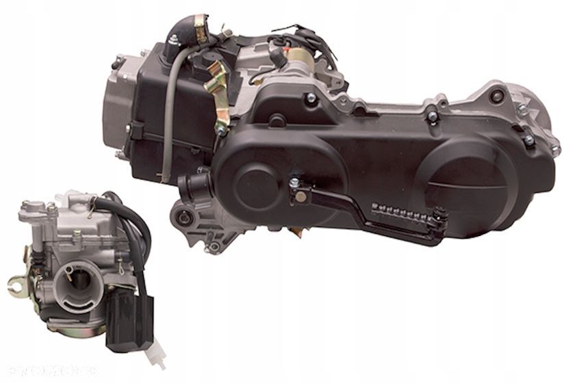 silnik poziomy 139qmb 139 qmb 12'' 80cc 4t 430mm długi wałek + gaźnik - 1