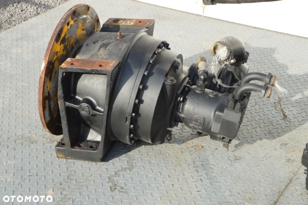 napęd betoniarki betonomieszarki motoreduktor Sauer-Danfoss  pompa hydrauliczna - 3