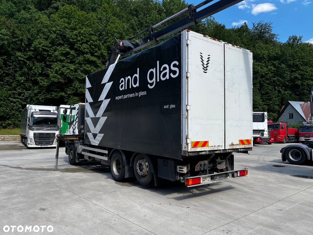 Iveco Stralis 360 // HIAB 144 E4 HIDUO + Radio // Zabudowa 6m // Oś podnoszona - 17